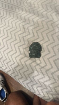 Rare Jade Belt Buckle Approx 3 By 2 Inches 