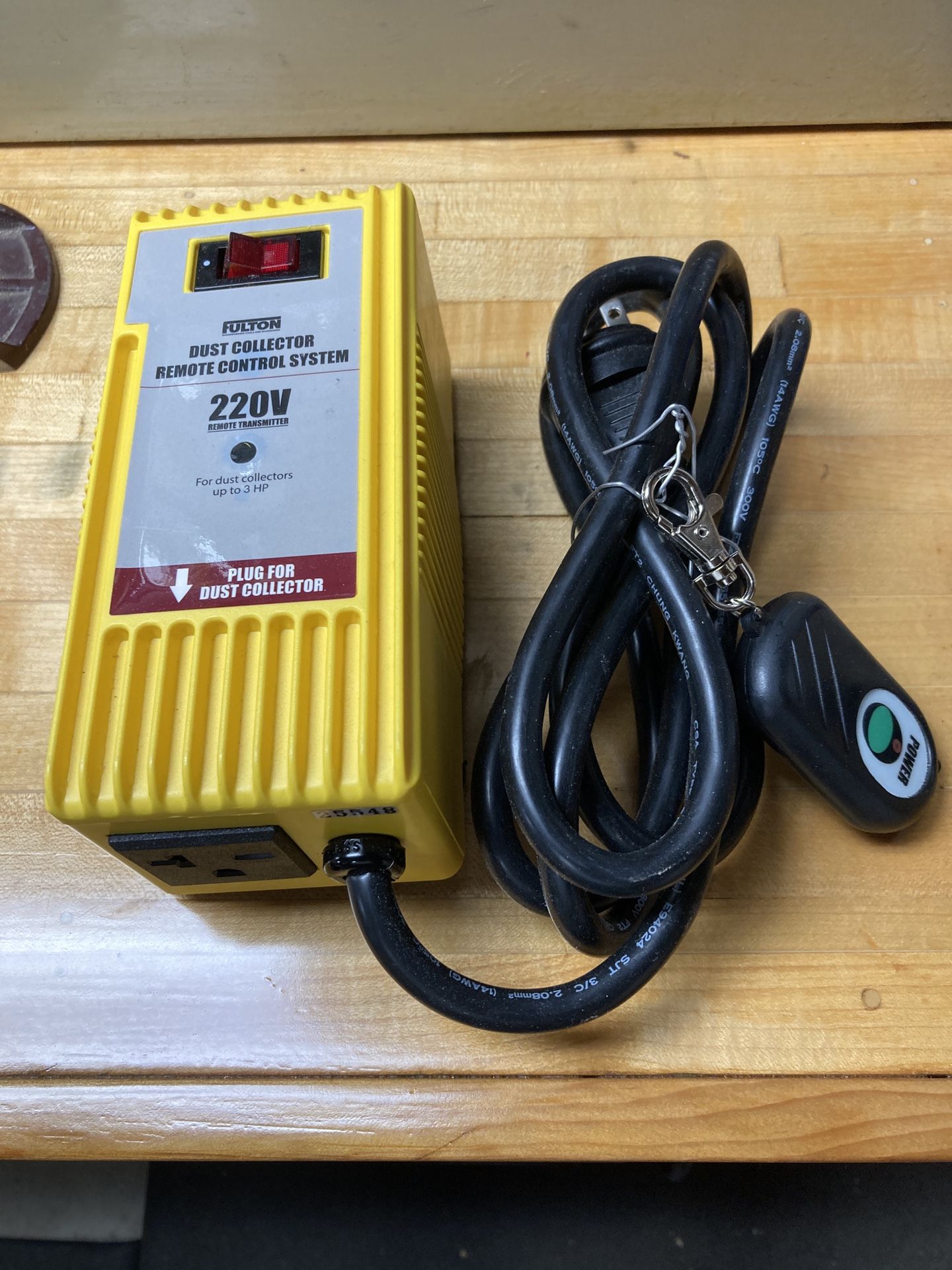 220v Dust Collector Remote Control