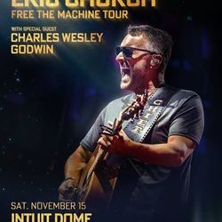 Eric Church 2 floor seats tonight 11/15