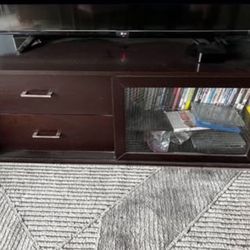 Brown TV Stand