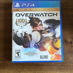 Overwatch PS4