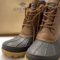 Sperry Girls Harbor Rain Boots Size 2