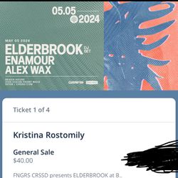 Elderbrook Tickets - 2