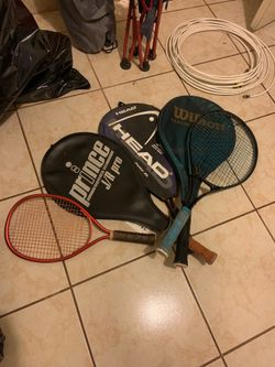 Tennis rackets