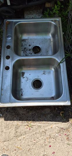 Aluminum Double Kitchen Sink