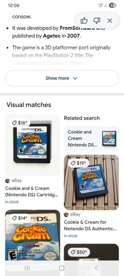 Cockie Cream nintendo DS En buenas condiciones