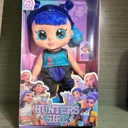 K-Pop Demon Hunter Doll With Music and Light 5D Eyes-Zoey