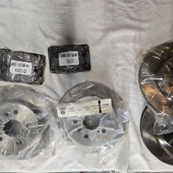 Rotors & Brakes Full Set-Autospecialty- Toyota