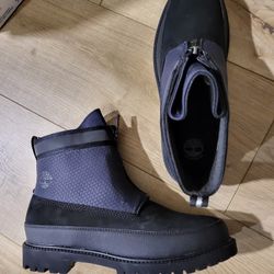 BRAND NEW Timberland Heritage Modern Zip Waterproof Boot (Women)     BLACK NUBUCK