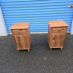 Nightstands and Storage bench