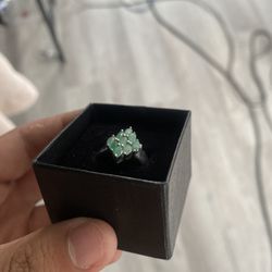 Emerald Ring Size 8