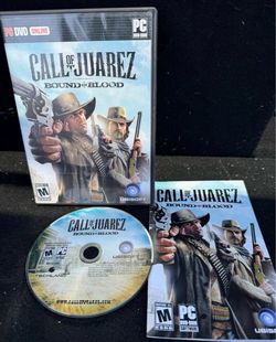 Call Of Juarez Bound In Blood (PC DVD-ROM Video Game)  MANUAL IS INCLUDED