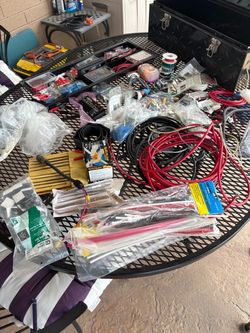 Electrical stuff with tool box