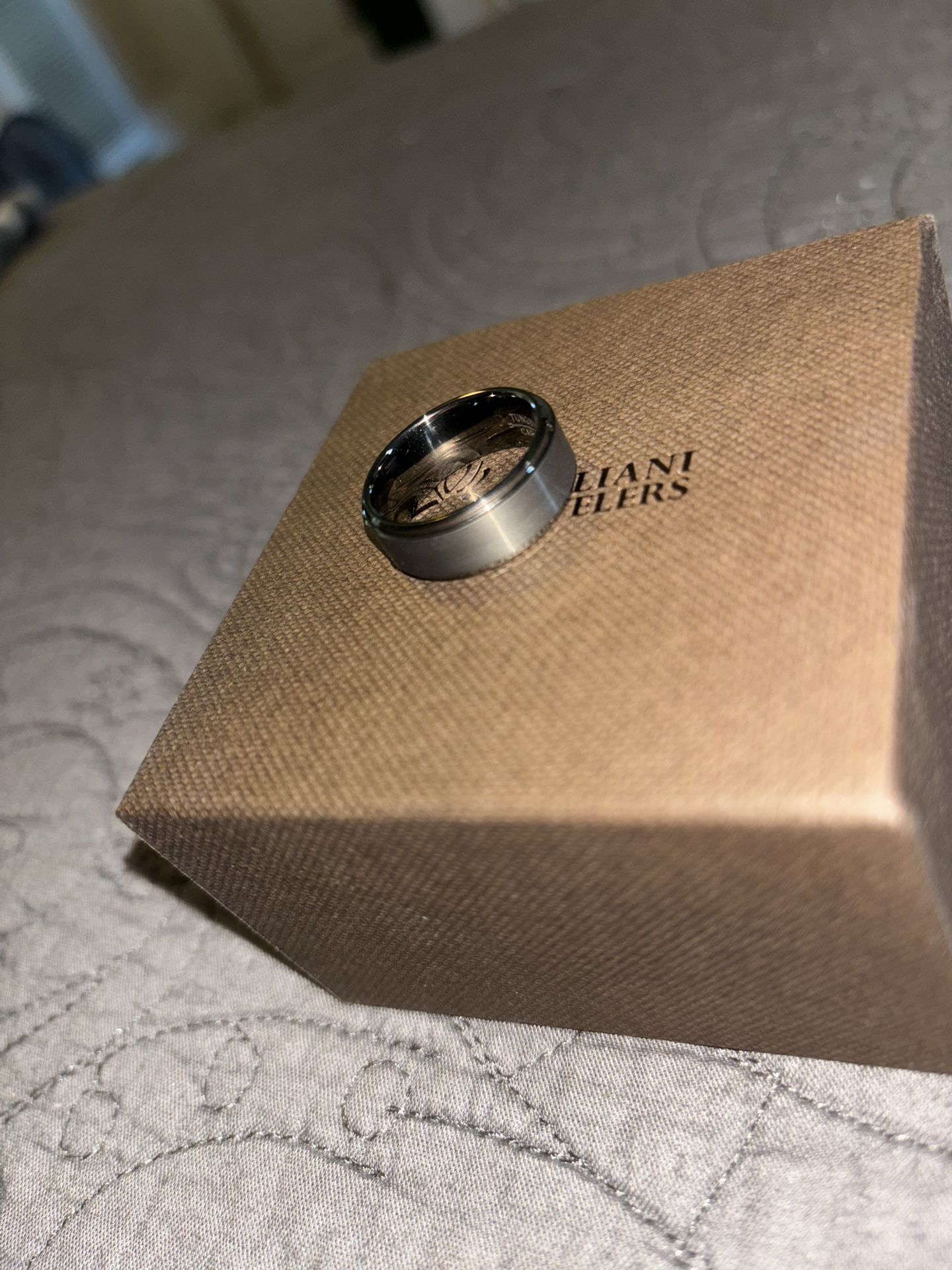 wedding ring, men’s size 8