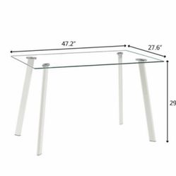 Small glass table                          