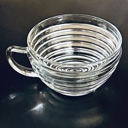 1938-‘43 Anchor Hocking “Ma nhattan” Depression Glass Cup 