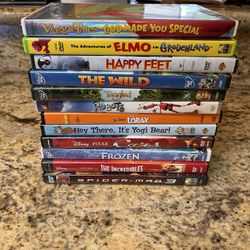 12 Miscellaneous DVDs