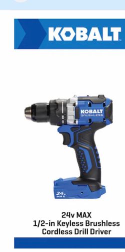 Kobalt 24V Max Brushless Drill/Driver (4913878): TOOL ONLY
