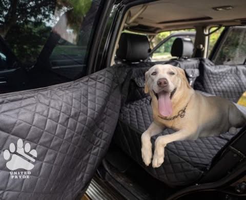 NEW Backseat cover for dogs in car, Dog car seat cover for back seat, Supports up to 400 lbs