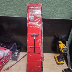 
23 in. to 43 in. Stationary Steel Roller Stand with Edge Guide