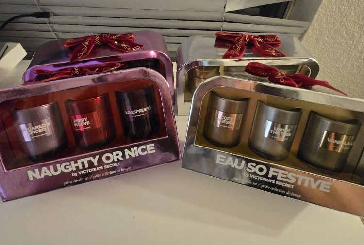 Victoria's Secret Candle Set