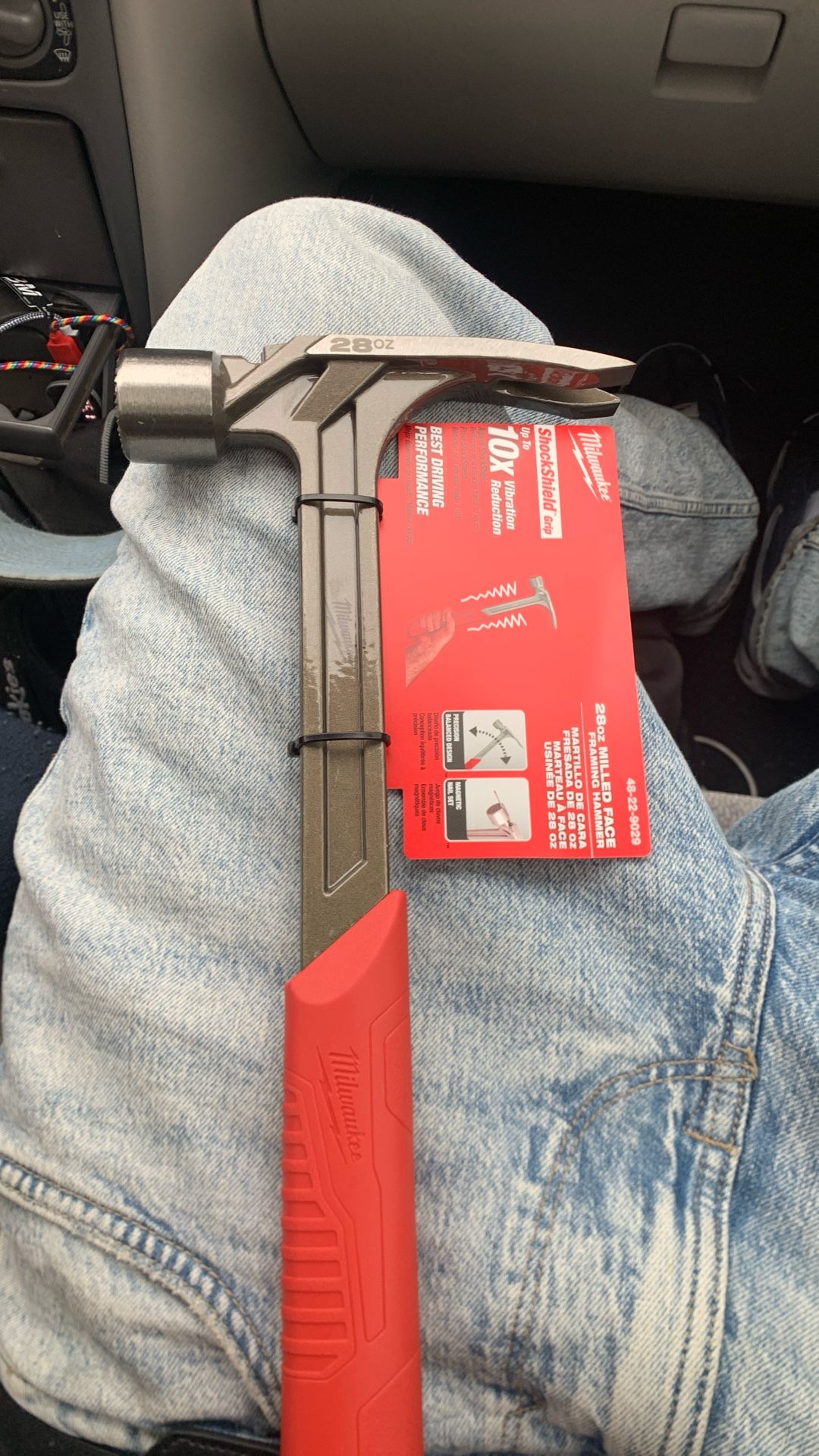 28oz Milwaukee Hammer