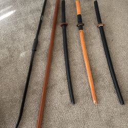 A Variety Of Martial Arts, Practice equipment $5 Each