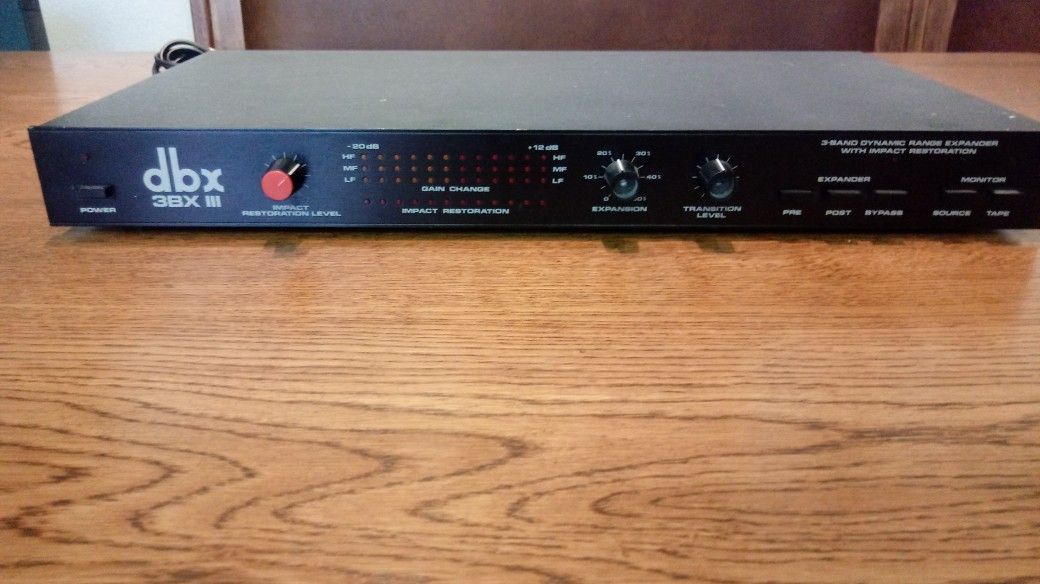 dbx 3BX III DYNAMIC RANGE EXPANDER UNIT