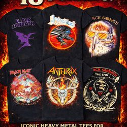 $18 Heavy Metal T-shirts