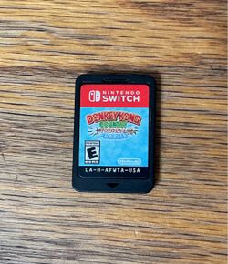 Donkey Kong Country Tropical Freeze for Nintendo Switch video game console system Oled Lite 2 DK Cartridge