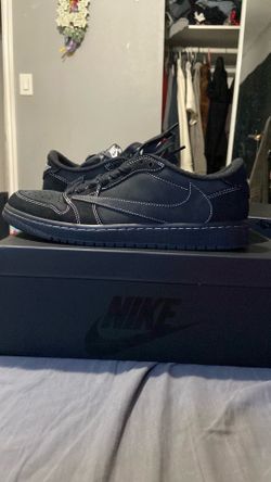 Jordan 1 Travis Scott Black Phantom