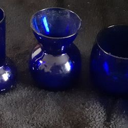 5 Cobalt Blue Cordial/Shot Glasses