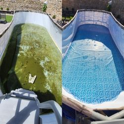 Pool Drain and Vacuum