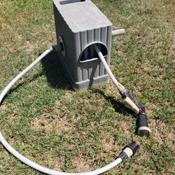 Garden Water Hose Reel With Hoses