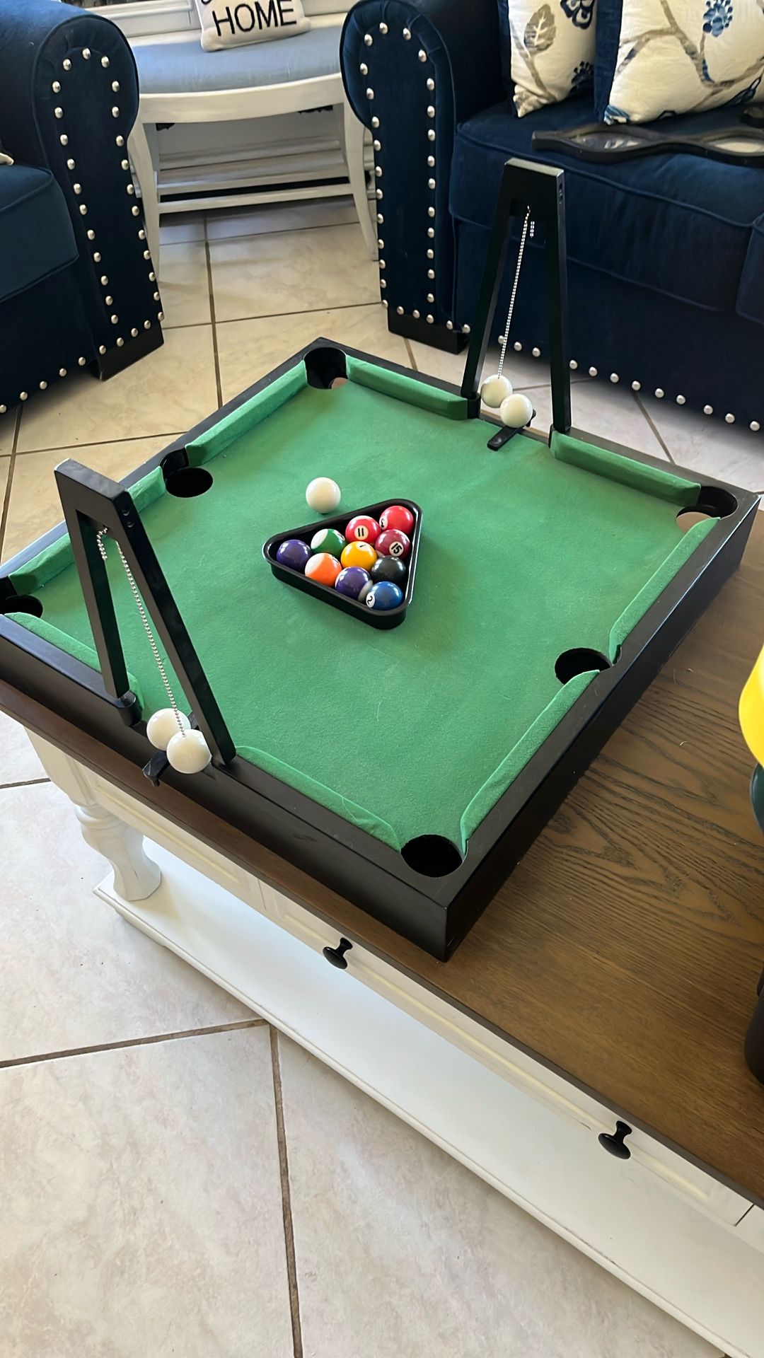 Mini Tabletop Pooltable