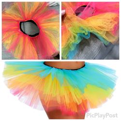  Classic 5 Layered Tulle Fancy Ballet Dress Tutu Skirts