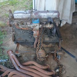 Gmc Truck 50's Straight 6 Motor Runs
