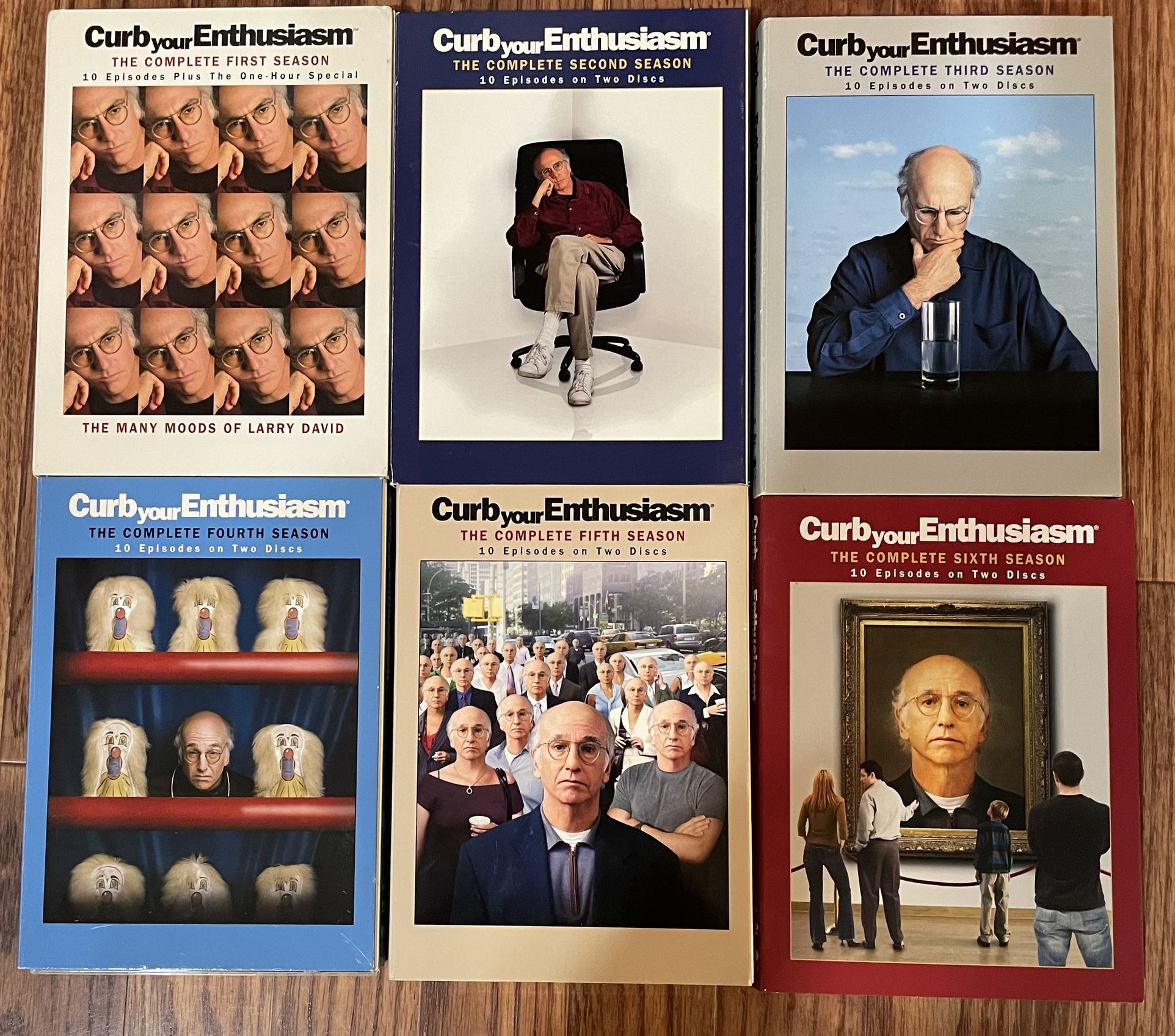 Curb Your Enthusiasm DVD Seasons 1 - 6