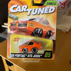 Car Tuned 69 Pontiac Gto Series 6 Diecast