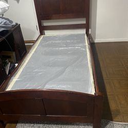 Tein Bed Frame With Night Stand