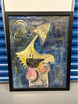 Cuban Artist Rodrigo Guillen Painting