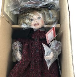 New! Sharing Christmas Joy Complete Doll set By Ashton Drake Galleries. New, w/original boxes.