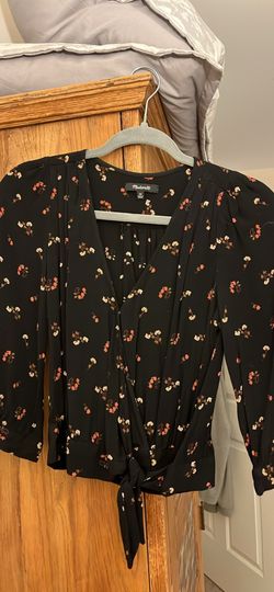 Like New Madewell 3/4 Sleeve Floral Top - Size XS