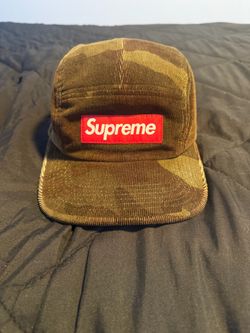 Supreme Box Logo Corduroy Camp Cap
