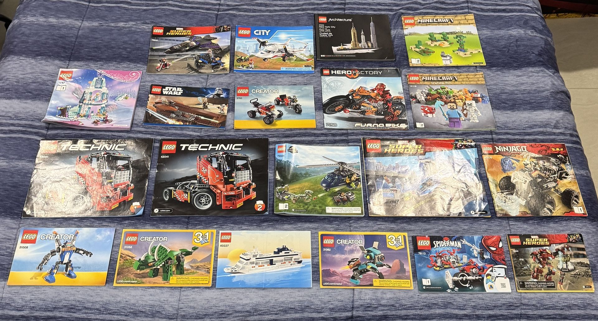 Lego Instruction Manual Only