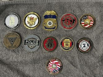 Various Different Challenge Coins