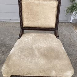 Antique Upholstered Dining/Side Chair