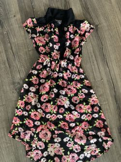Girls floral size 7 dress