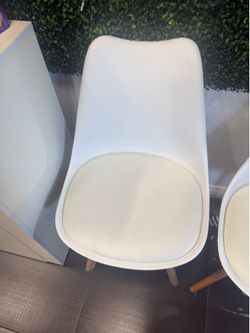 White modern chair