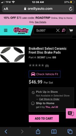 Cereamic Brake Pads